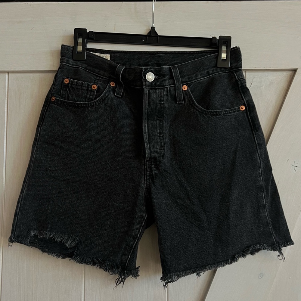 Levi’s 501 Mid Thigh Denim Shorts